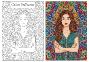 Calm Patterns Coloring Pages