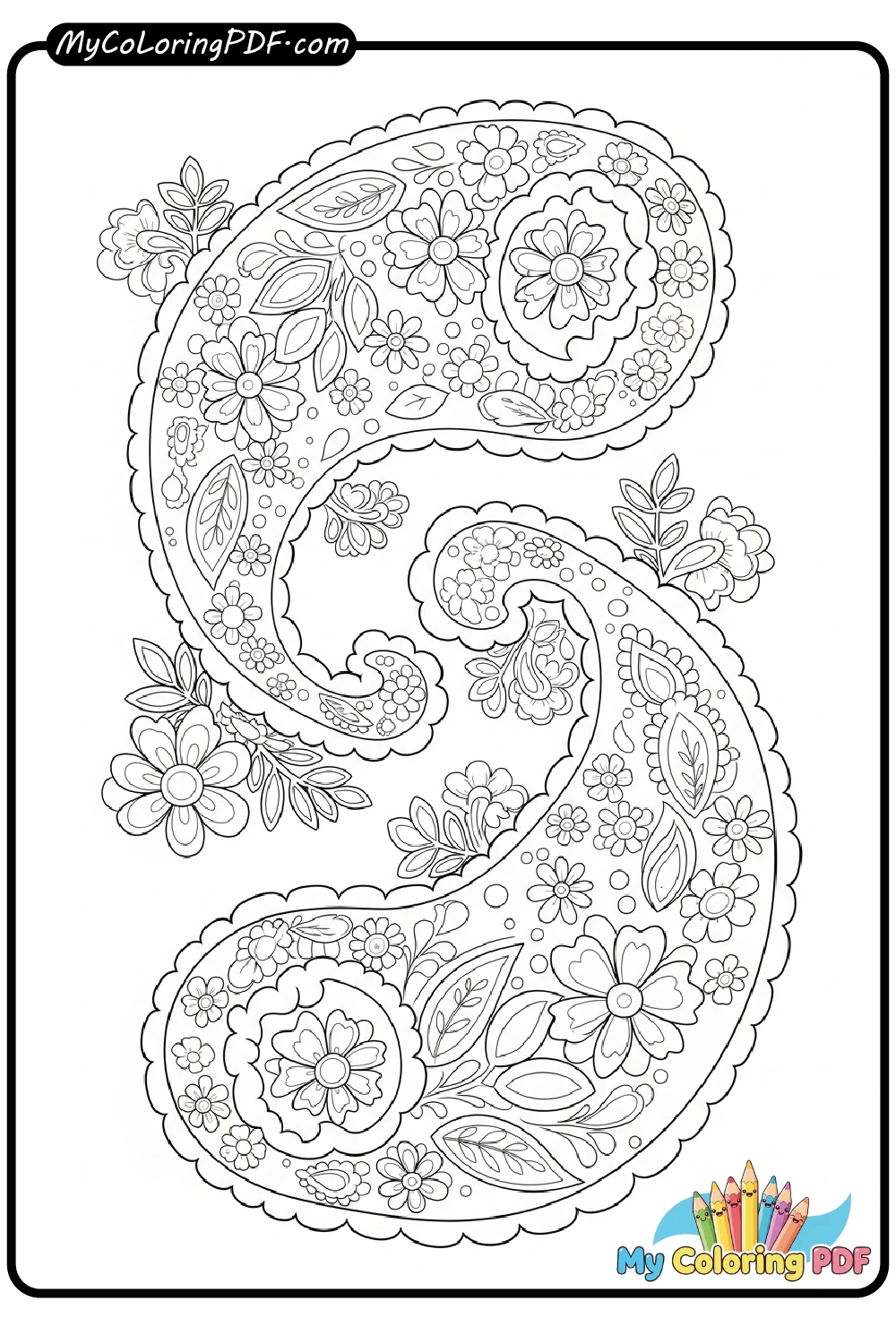 Floral Paisley