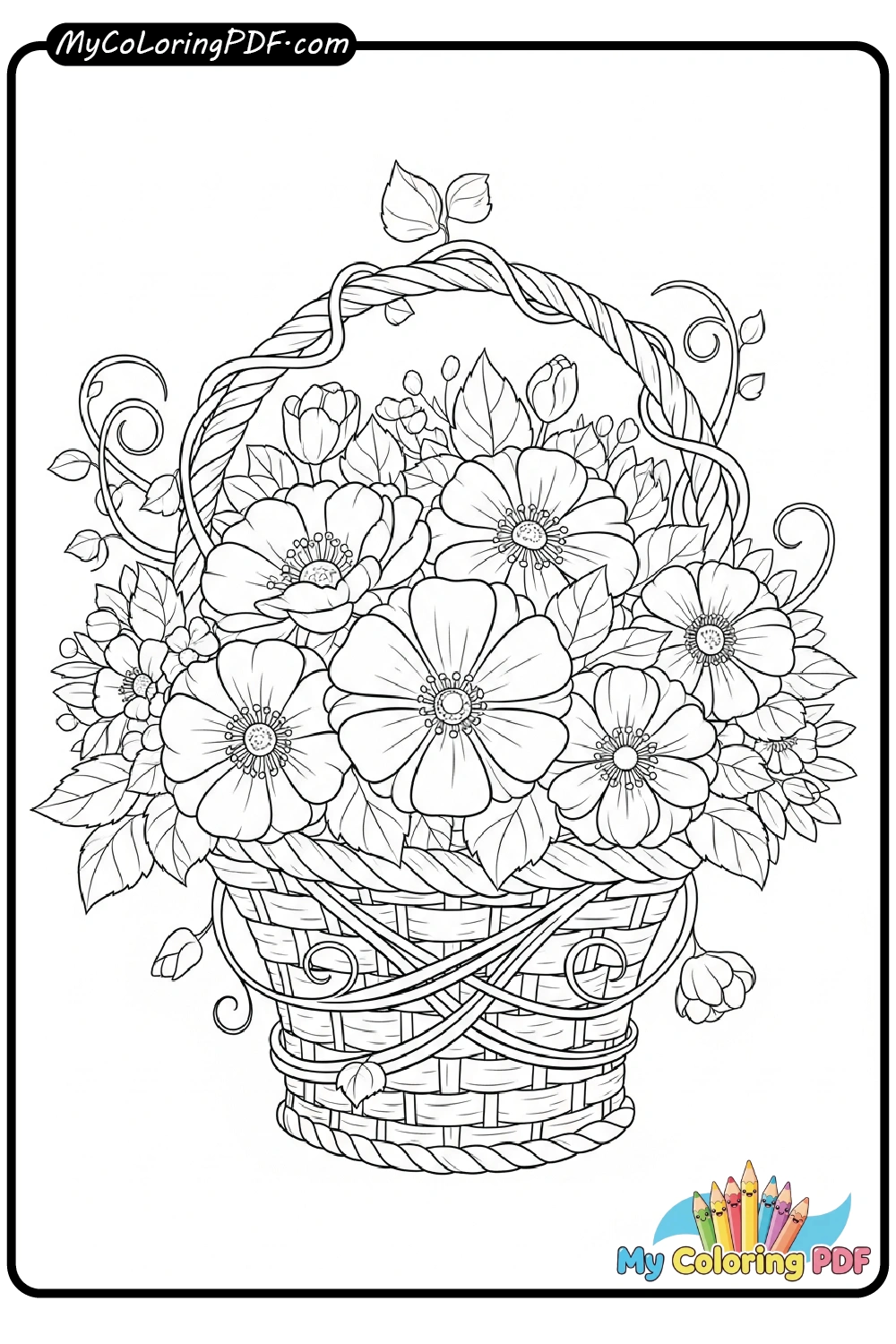 Flower Basket Design