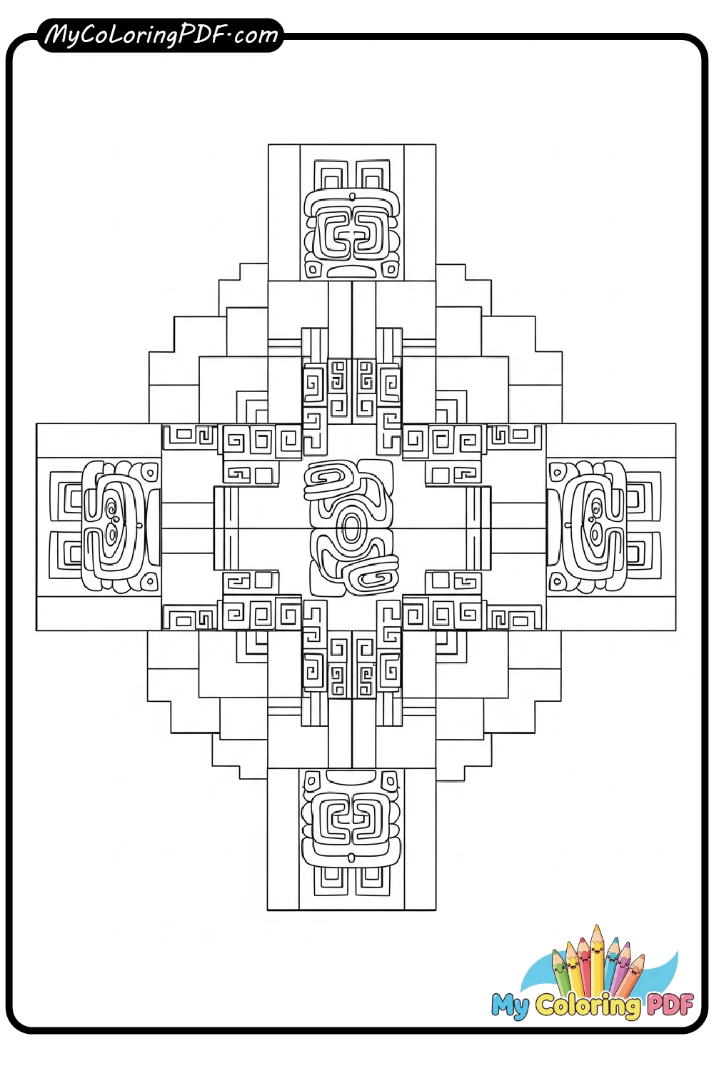 Mayan Geometric Art