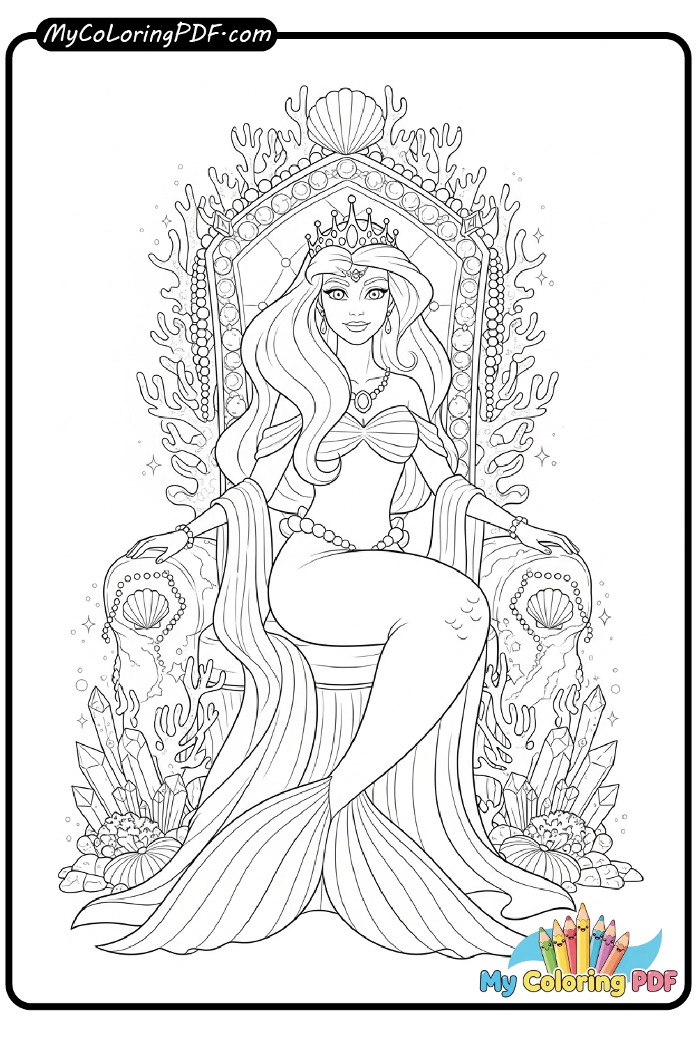 Mermaid Queen’s Throne