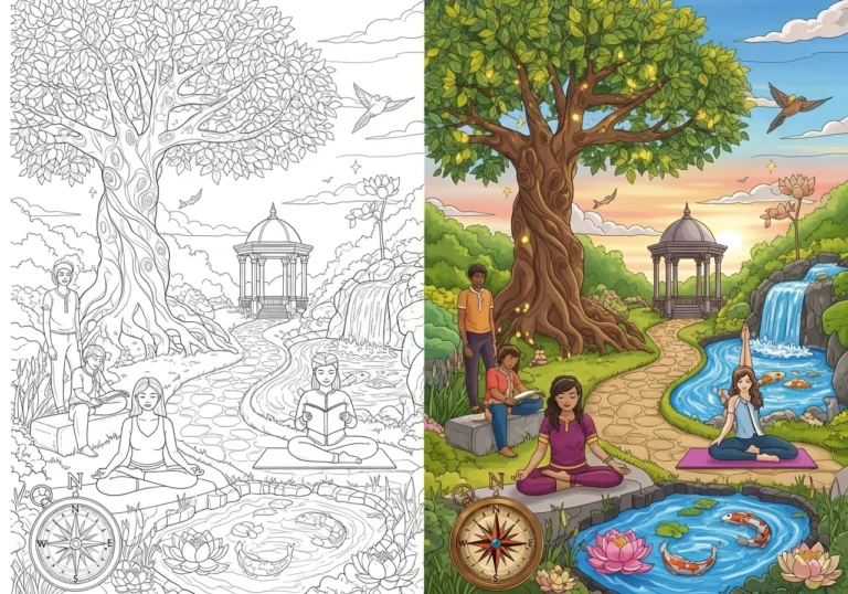 Mindfulness and Inspiration coloring pages