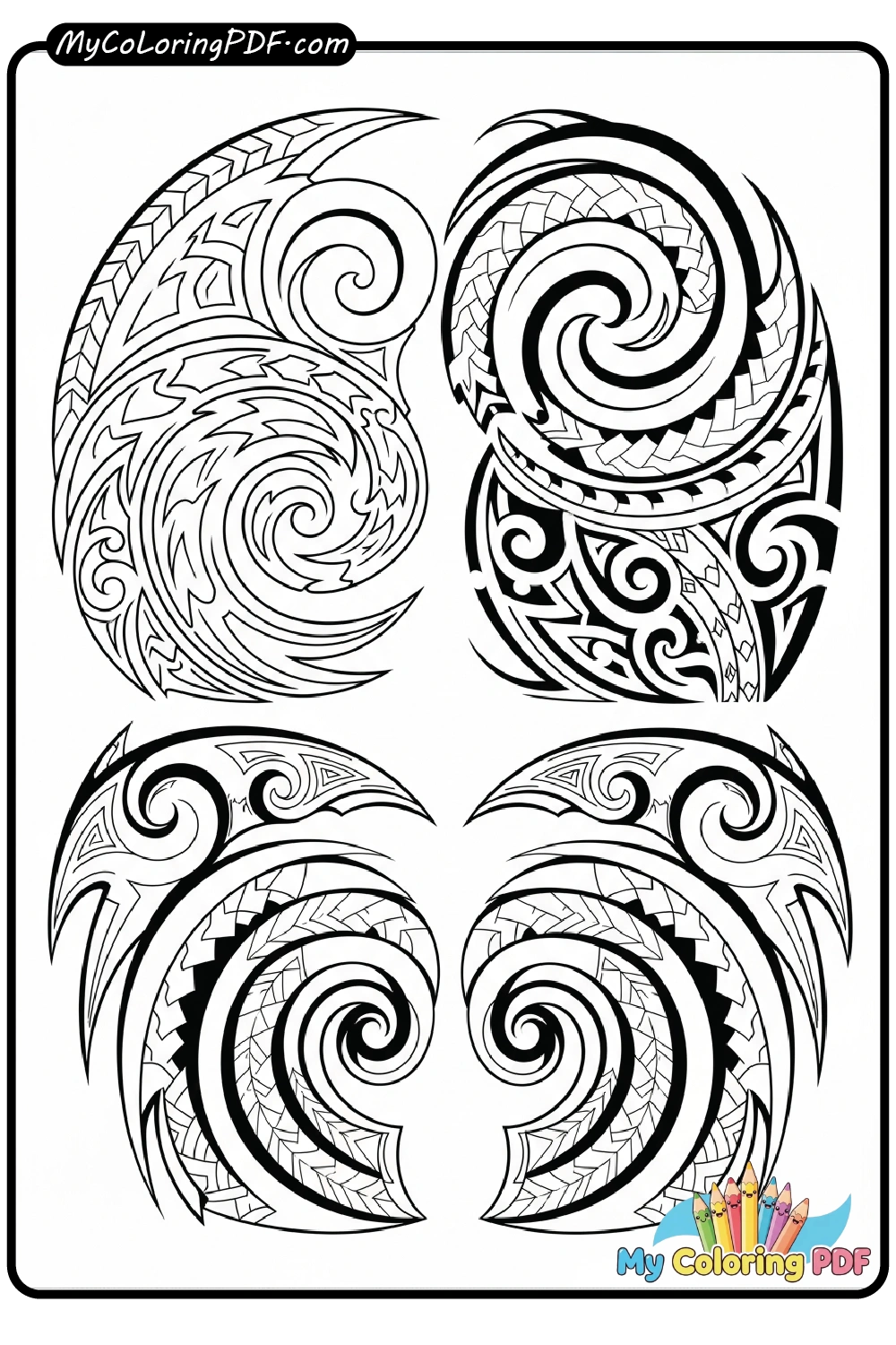 Polynesian Tattoo Motifs