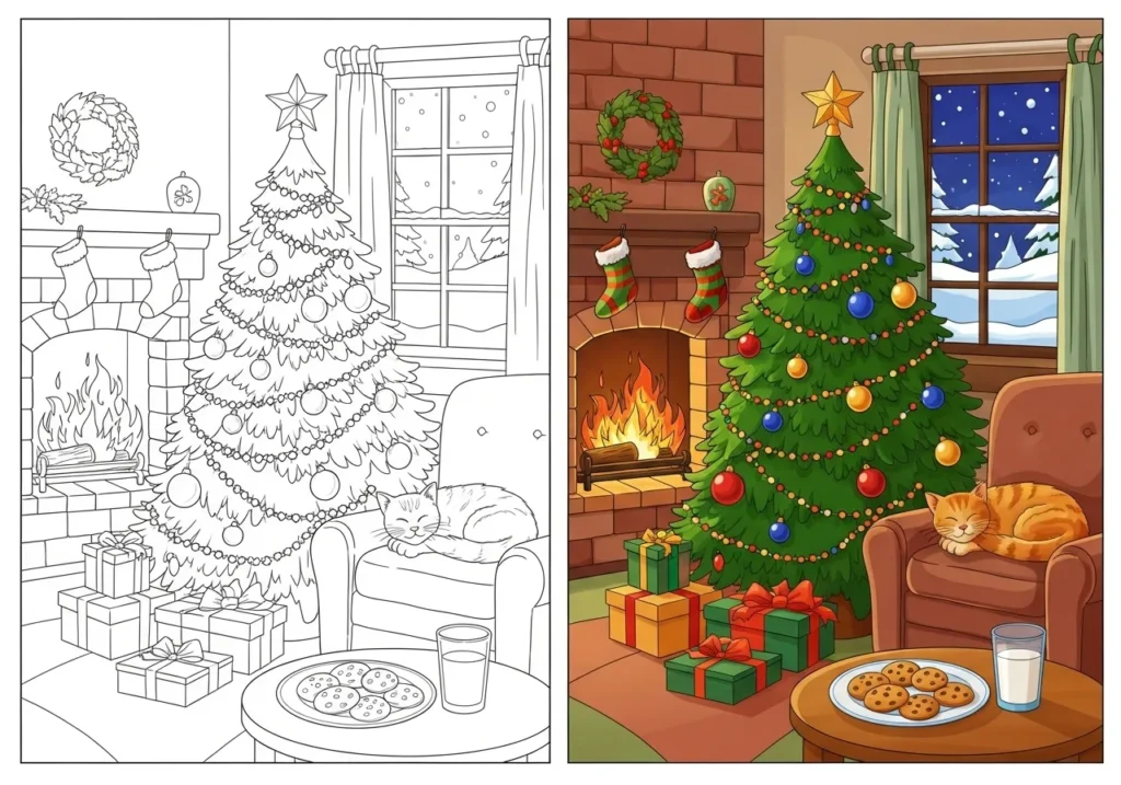 Seasonal and Holiday coloring pages