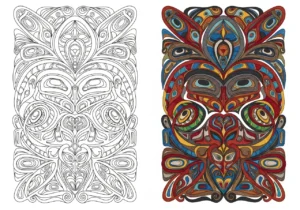 Tribal Patterns Coloring Pages: Free Printable PDF Downloads for Creative Relaxation